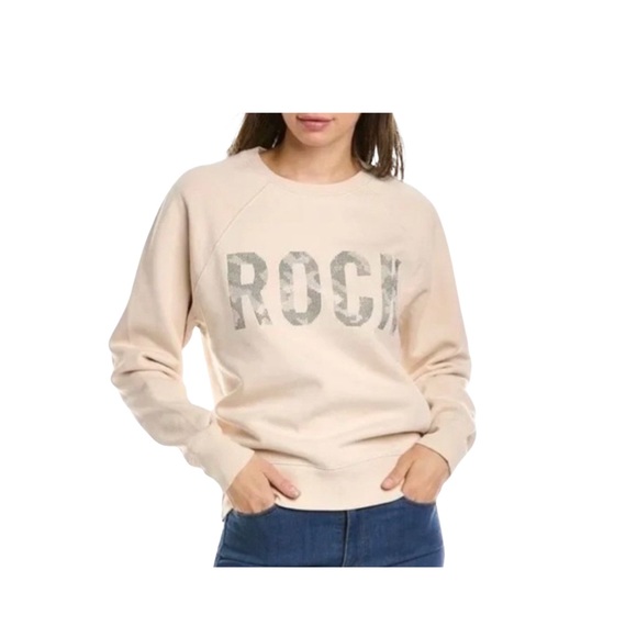 Zadig & Voltaire Cotton Camo Rock Strass Sweatshirt Small - Picture 1 of 8